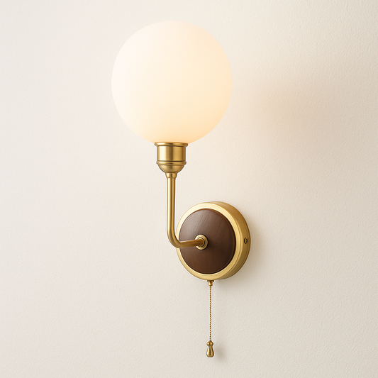 Luminária Arandela Moderna Minimalista Cerâmica Metal Havina