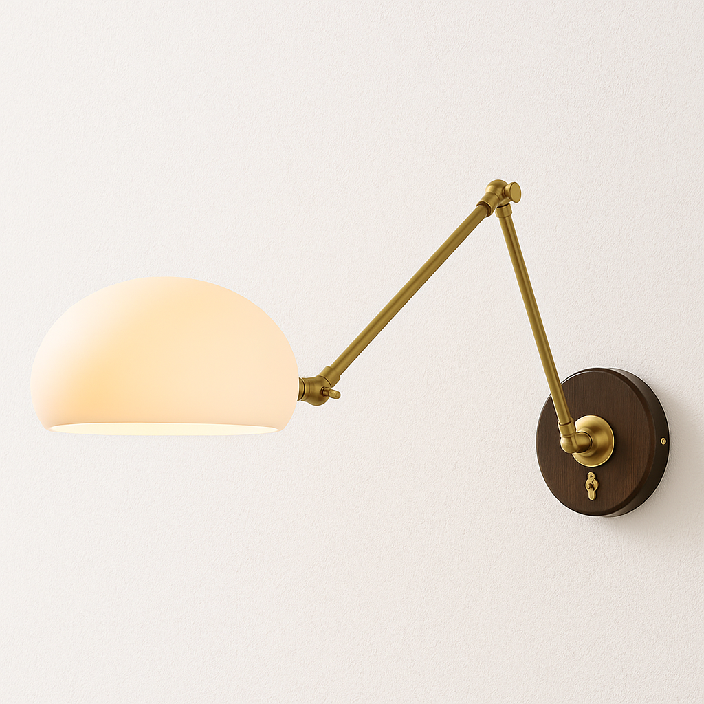 Luminária Arandela Moderna Minimalista Cerâmica Metal Havina