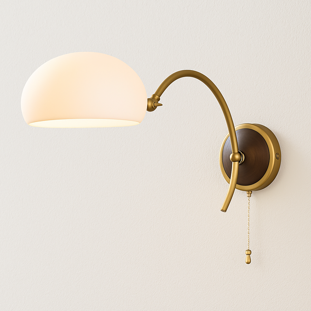 Luminária Arandela Moderna Minimalista Cerâmica Metal Havina
