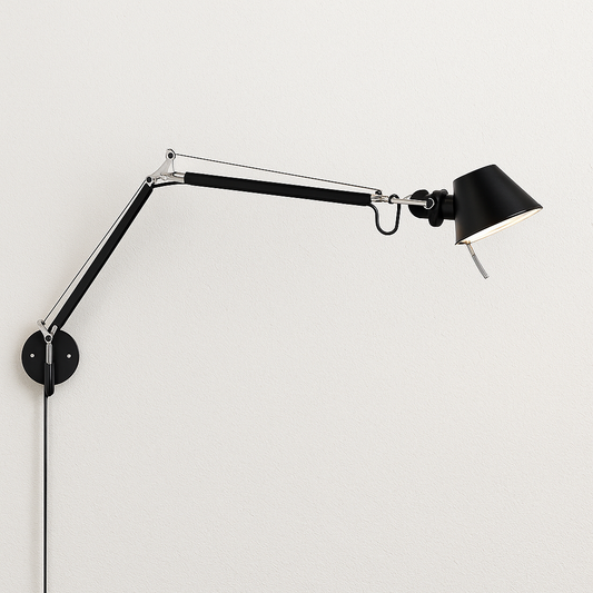 Luminária Arandela Moderna Minimalista Articulada Mide Tolomeo