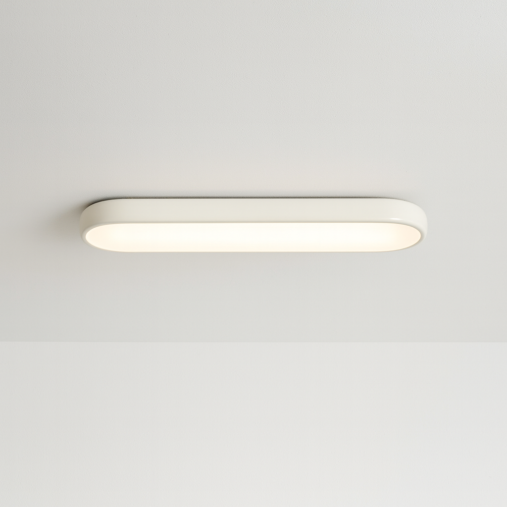 Luminária Plafon Moderna Minimalista LED Metal Acrílico Juhu