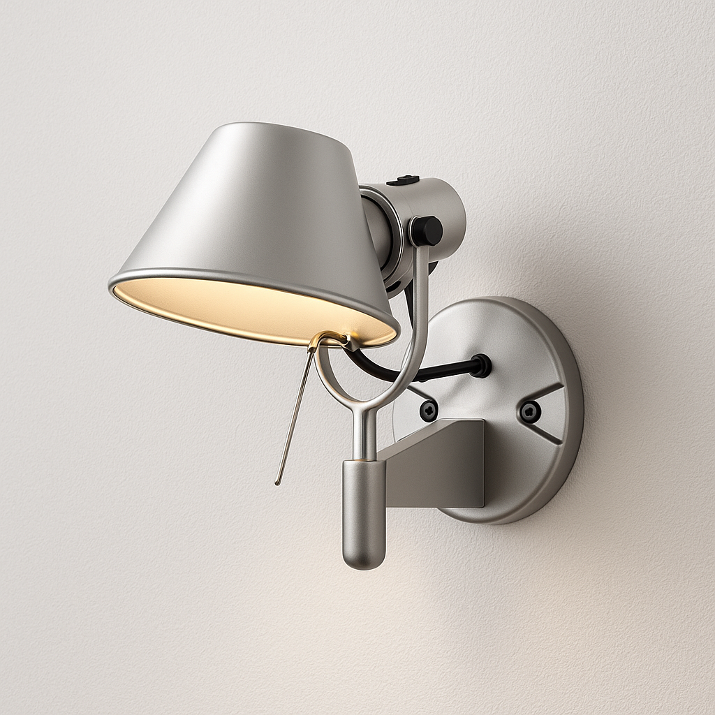 Luminária Arandela Moderna Minimalista Metal Barno