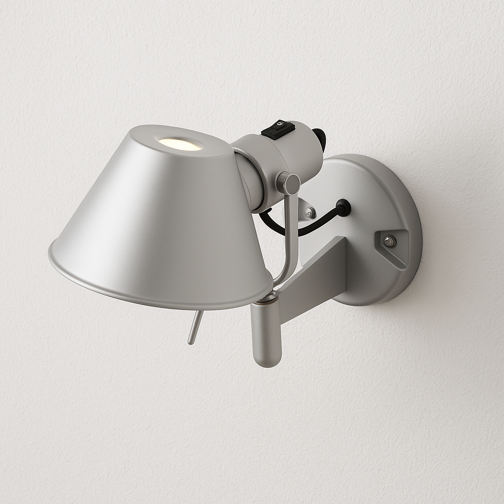 Luminária Arandela Moderna Minimalista Metal Barno