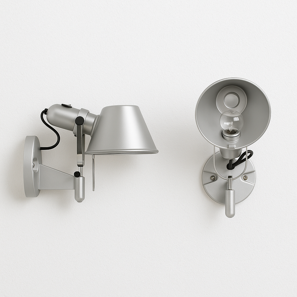 Luminária Arandela Moderna Minimalista Metal Barno
