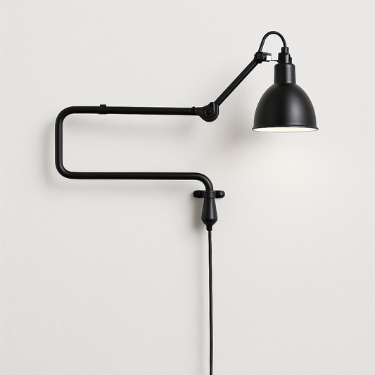Luminária Arandela Moderno Minimalista Articulada Metal Dacco