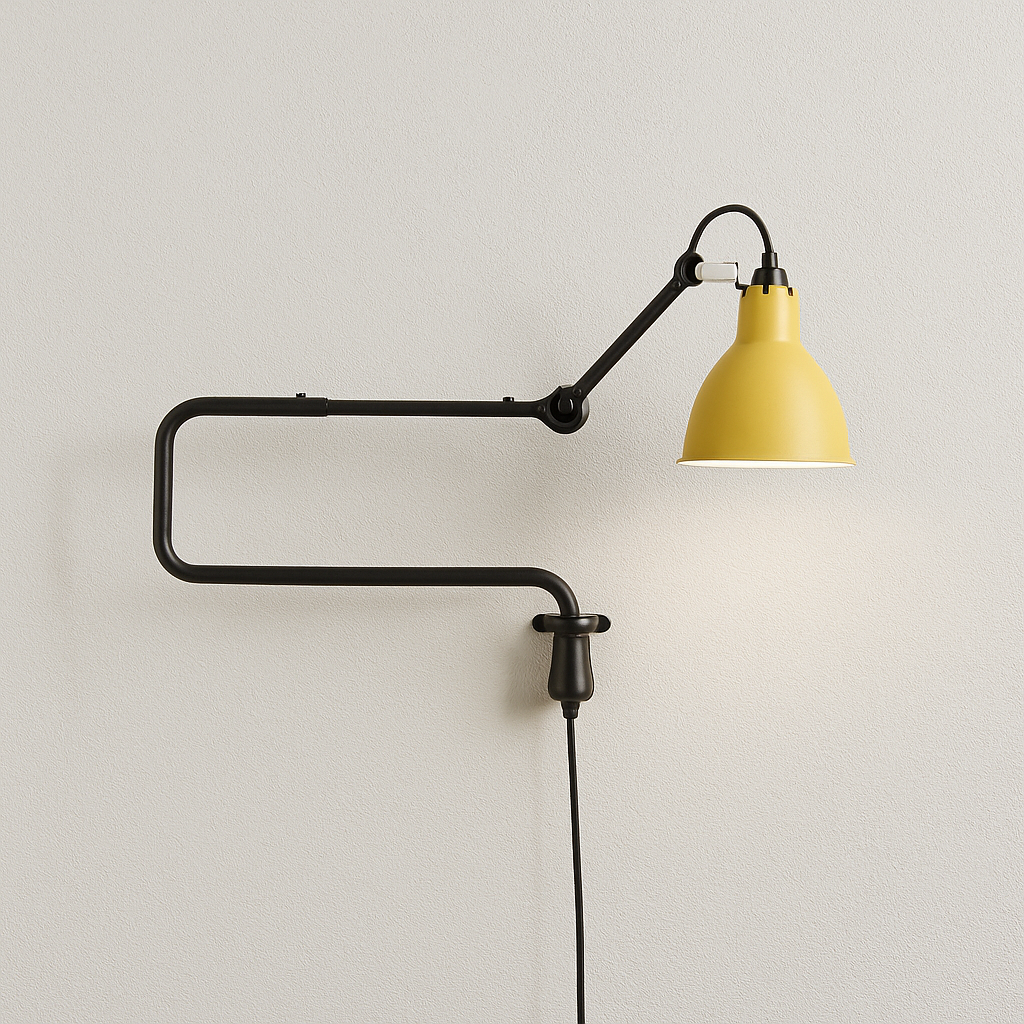 Luminária Arandela Moderno Minimalista Articulada Metal Dacco