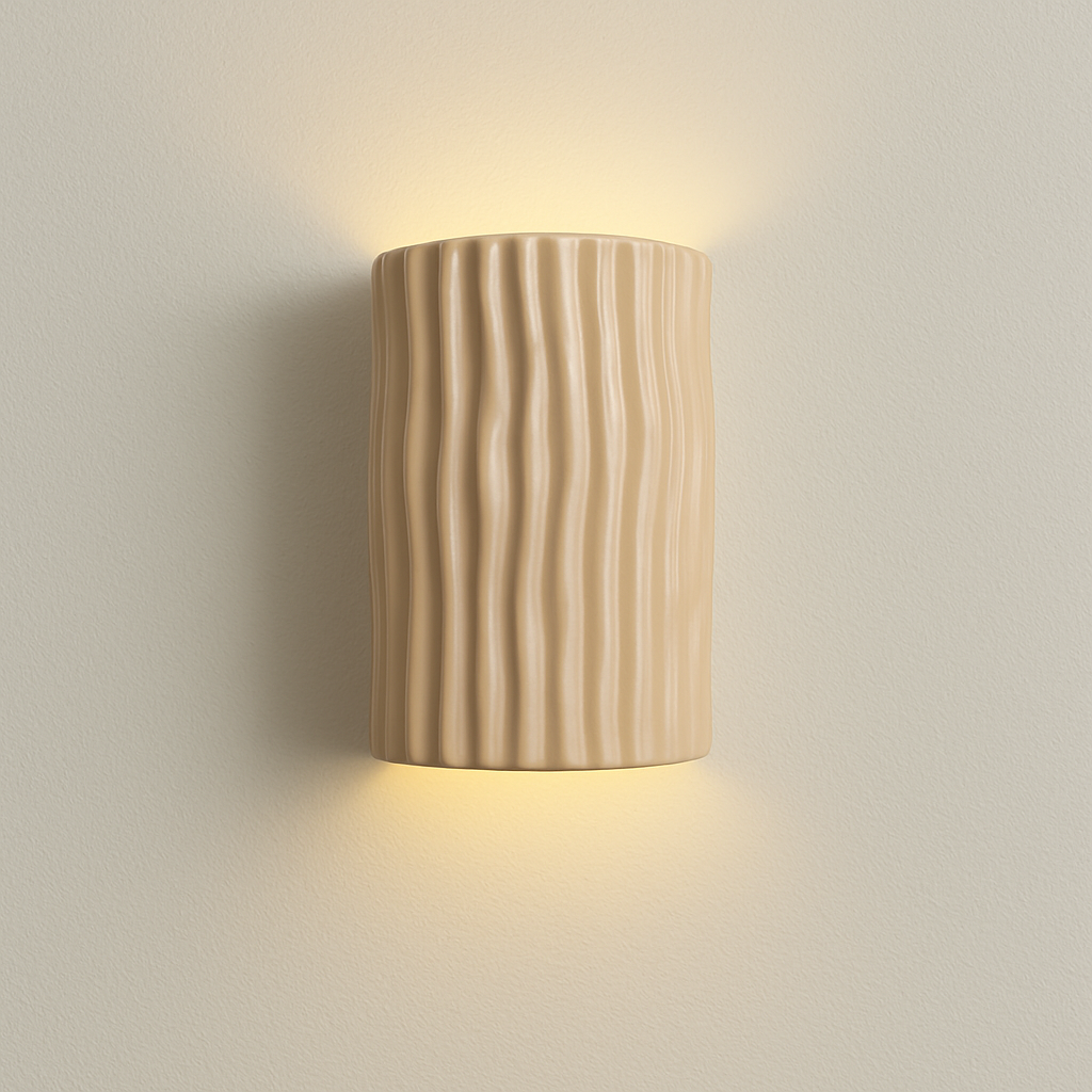 Luminária Arandela Moderna Minimalista LED Resina Obhur