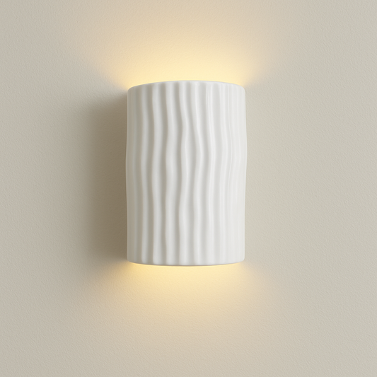 Luminária Arandela Moderna Minimalista LED Resina Obhur