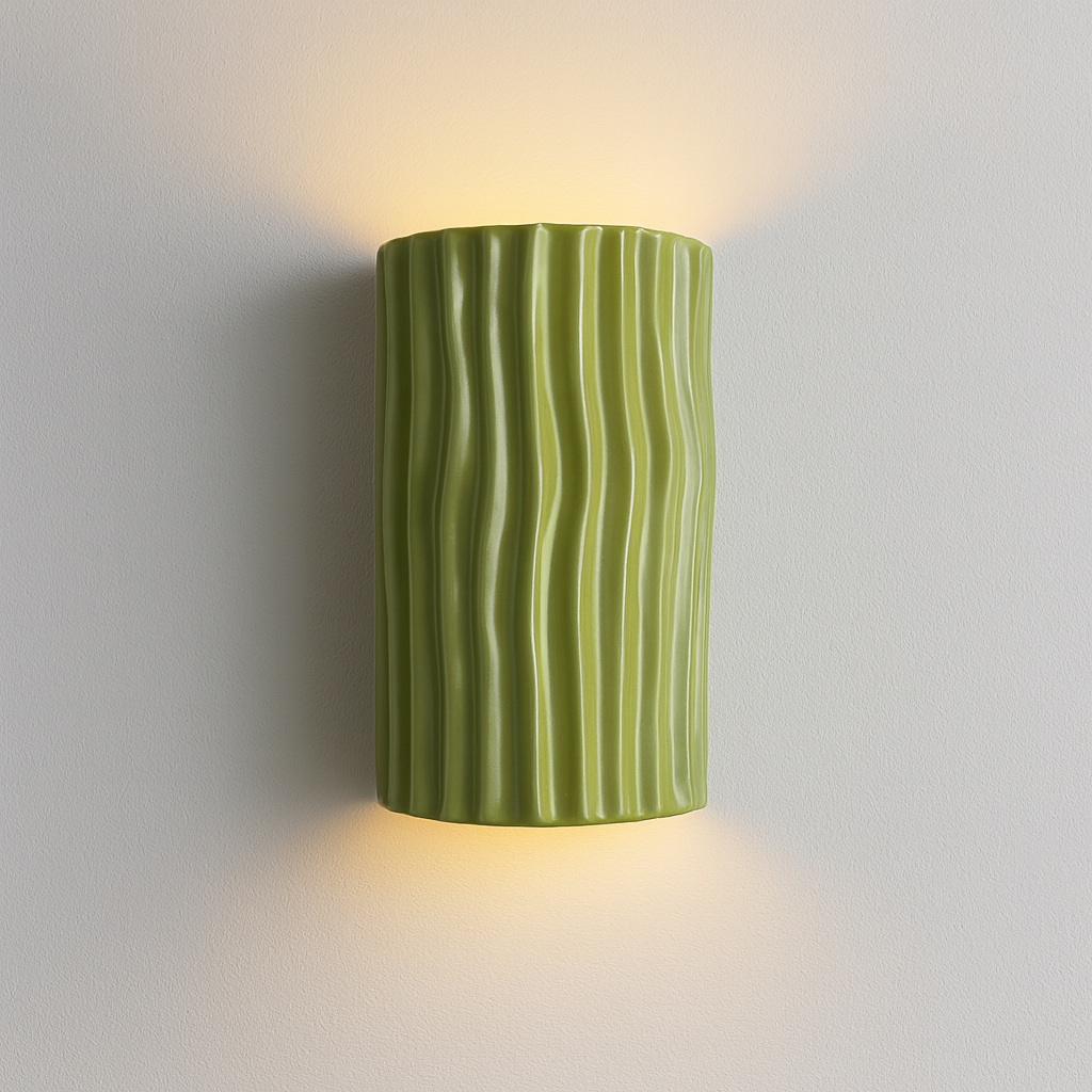 Luminária Arandela Moderna Minimalista LED Resina Obhur