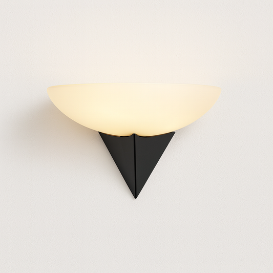 Luminária Arandela Moderna Minimalista Metal Vidro Bromma