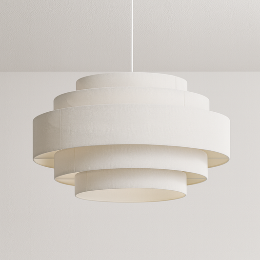 Luminária Pendente Moderno Minimalista Tecido Whirl