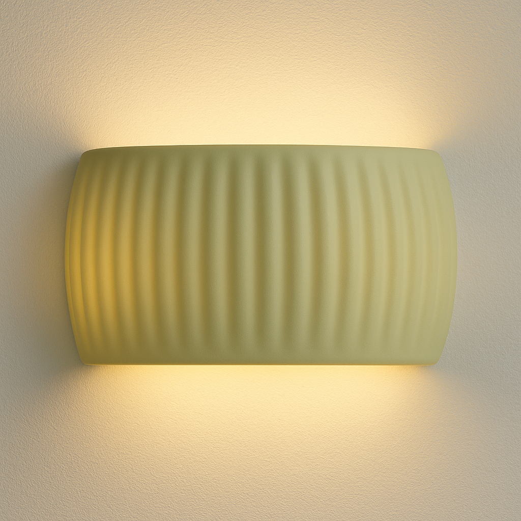 Luminária Arandela Moderna Minimalista Resina Colors Syra