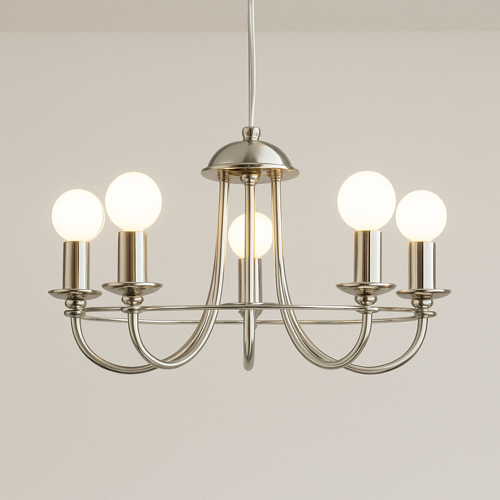 Luminária Pendente Moderna Minimalista Metal Vidro Boden