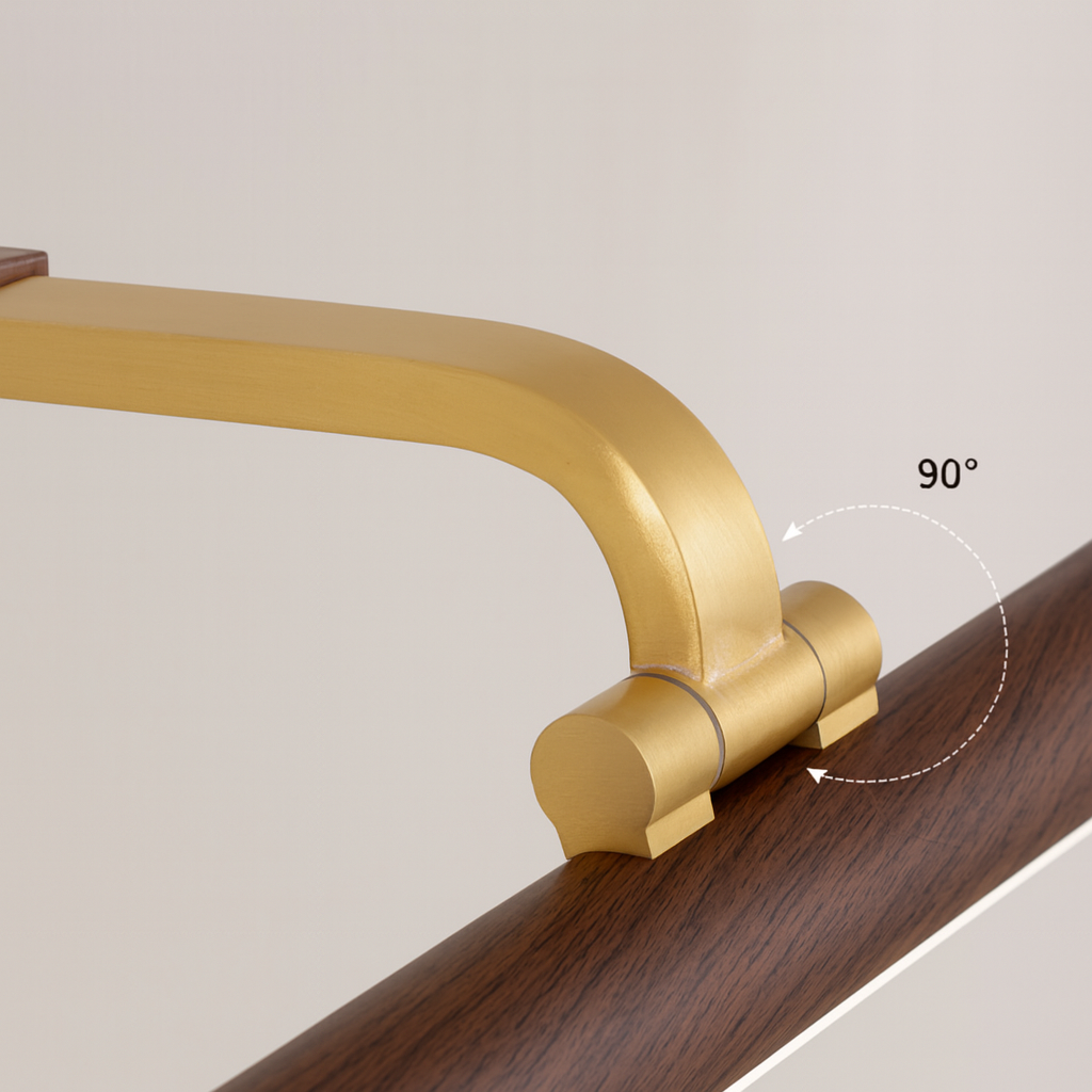 Luminária Arandela Moderna Minimalista Articulada LED Metal Acrílico Borșa