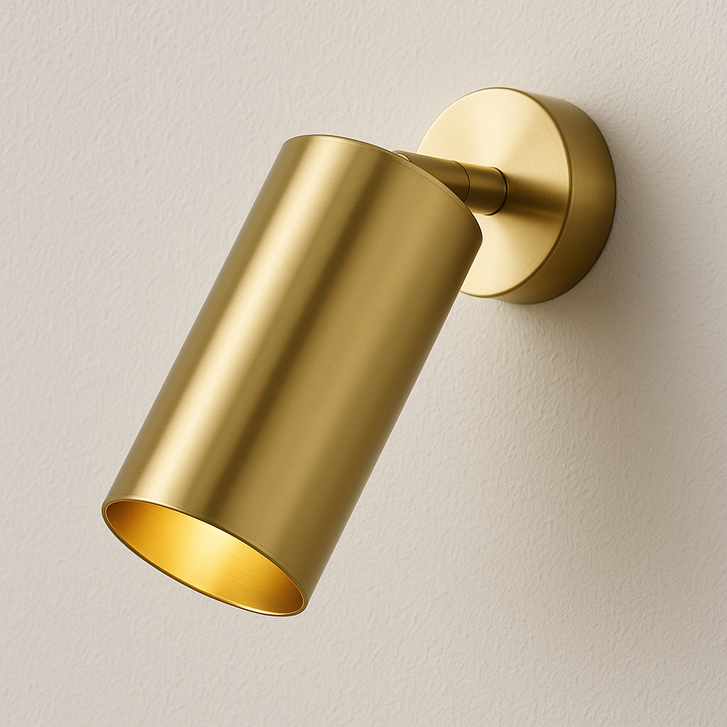 Luminária Arandela Moderna Minimalista Articulável Metal Mini