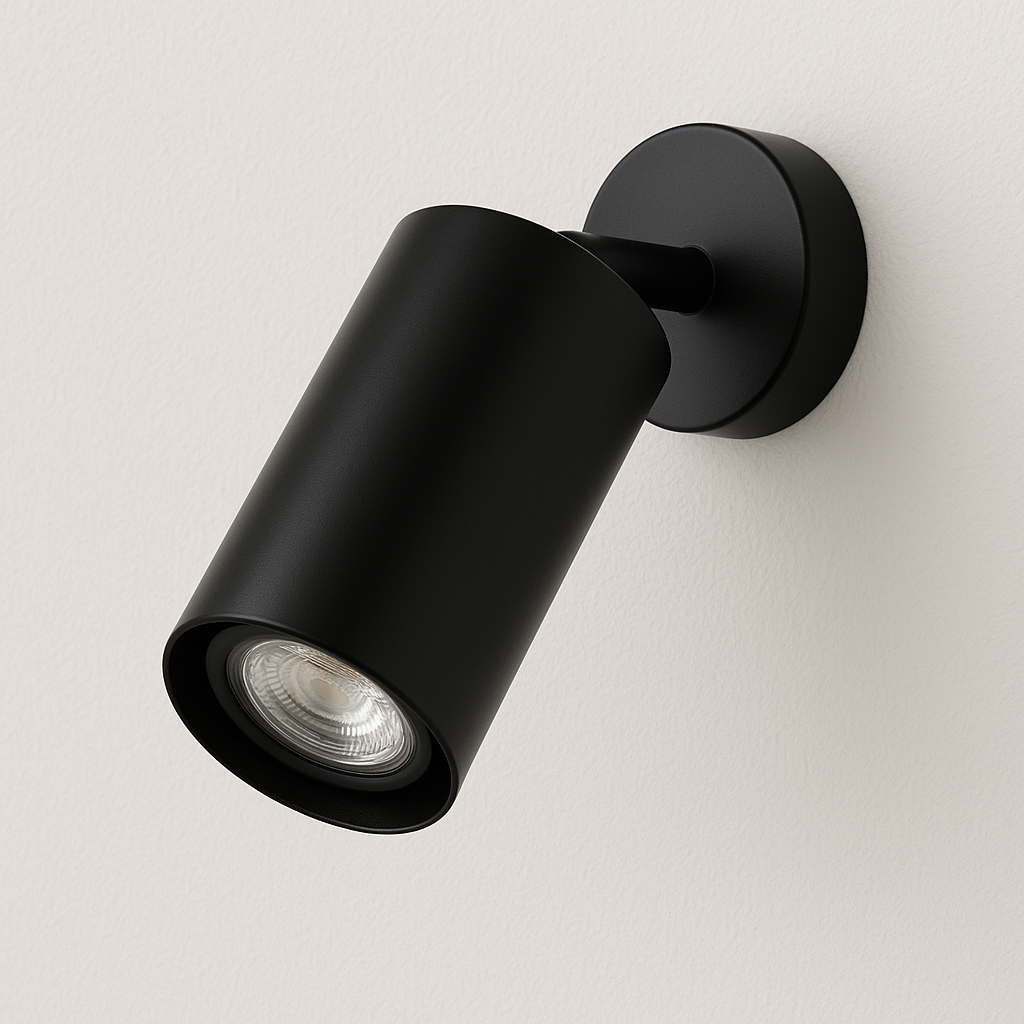 Luminária Arandela Moderna Minimalista Articulável Metal Mini