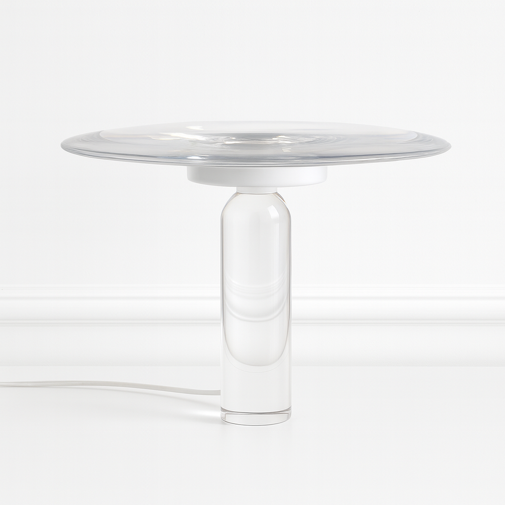 Luminária de Mesa Moderno Minimalista Vidro Husi