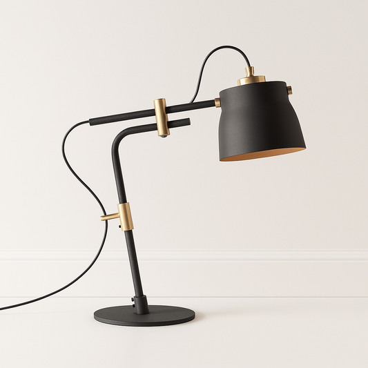 Luminária de Mesa Abajur Moderna Minimalista Cúpula Ajustável Pixar