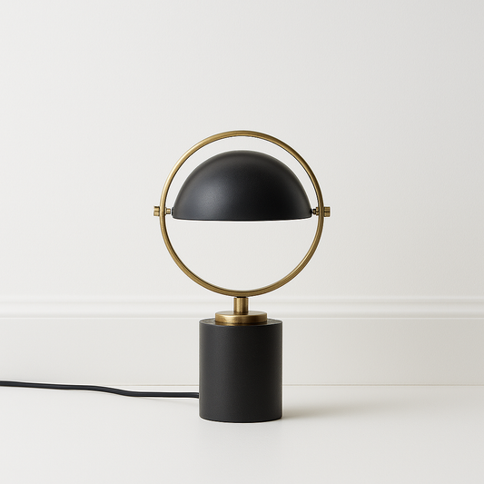 Luminária de Mesa Moderna Minimalista Articulada Saturn