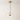 Luminária Pendente Moderna Minimalista Metal Vidro Gnitti