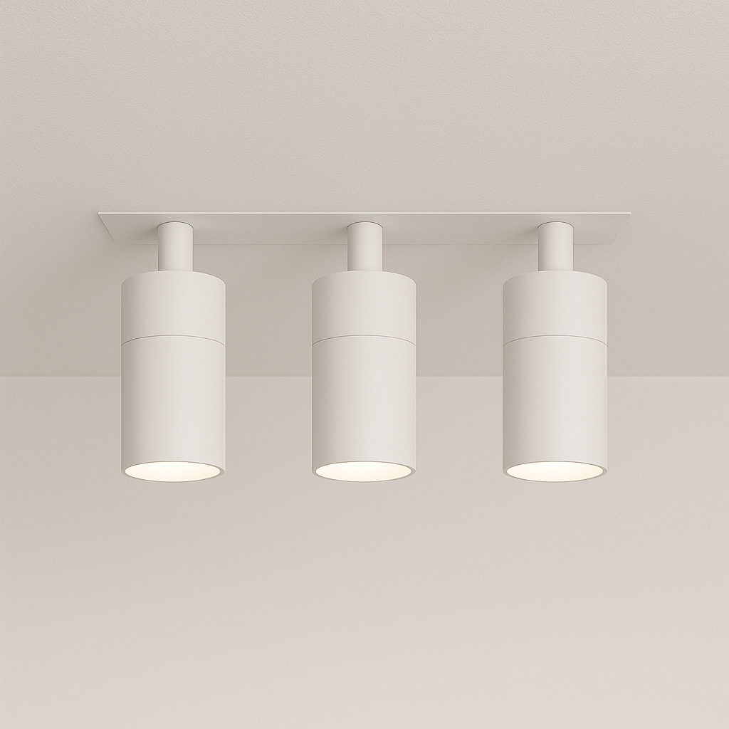 Luminária Spot Embutir Moderno Minimalista Articulada LED Duik Black