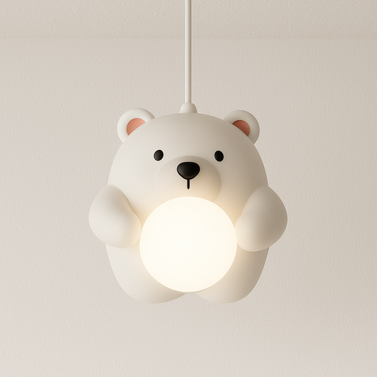Luminária Pendente Moderna Infantil Resina Funny Kids