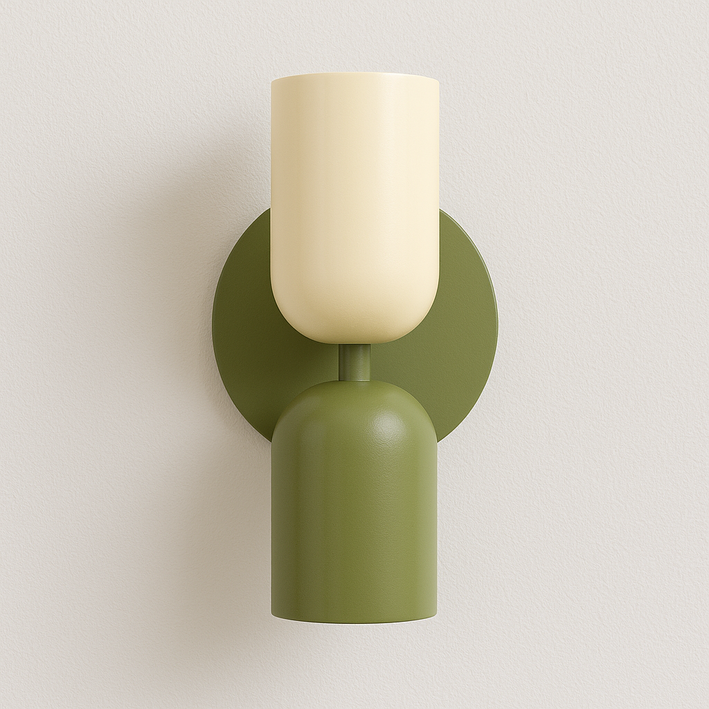 Luminária Arandela Moderna Minimalista Metal Elffo