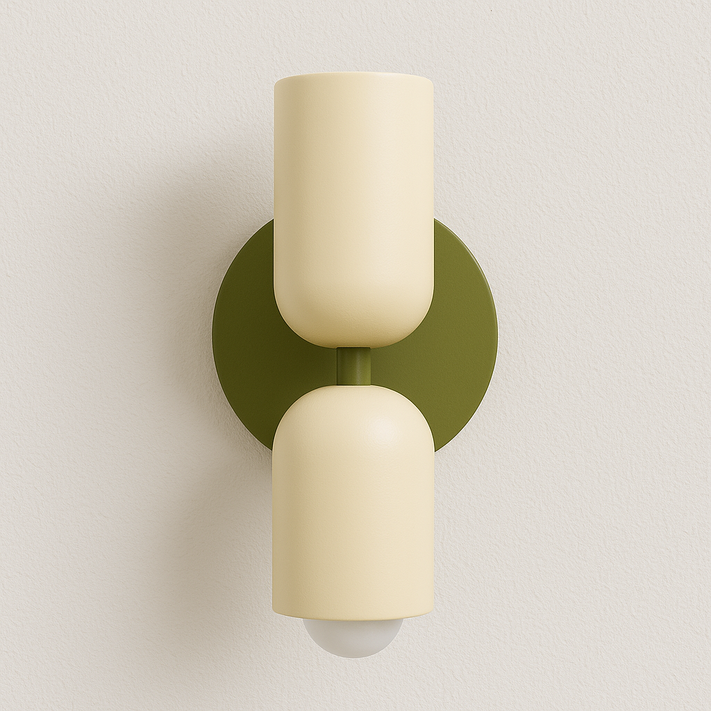 Luminária Arandela Moderna Minimalista Metal Elffo