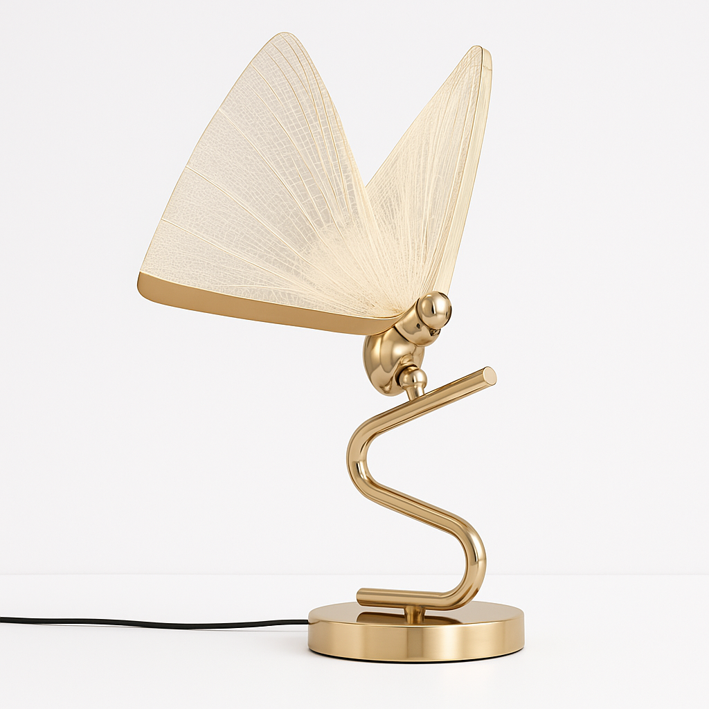 Luminária de Mesa Moderna Minimalista de Mesa Butterfly