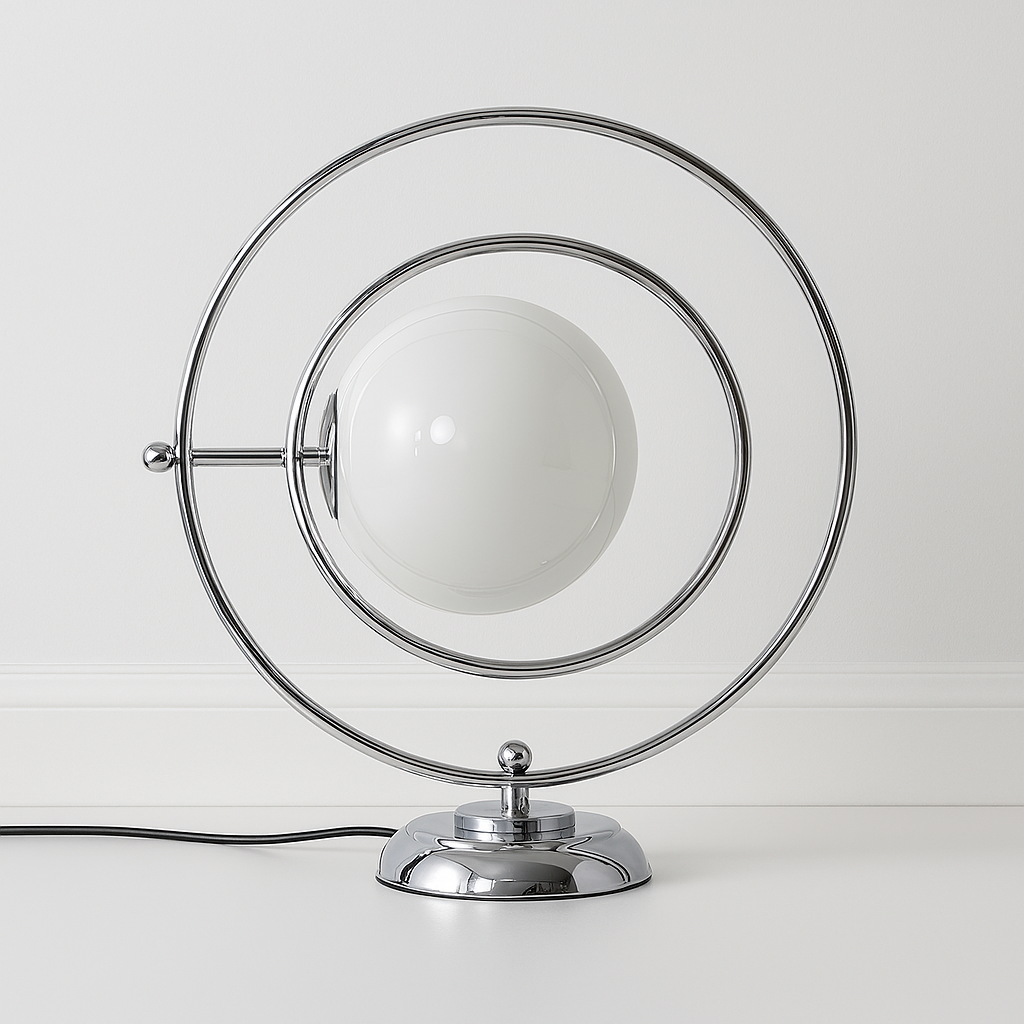 Luminária de Mesa Abajur Moderna Minimalista Metal Clione