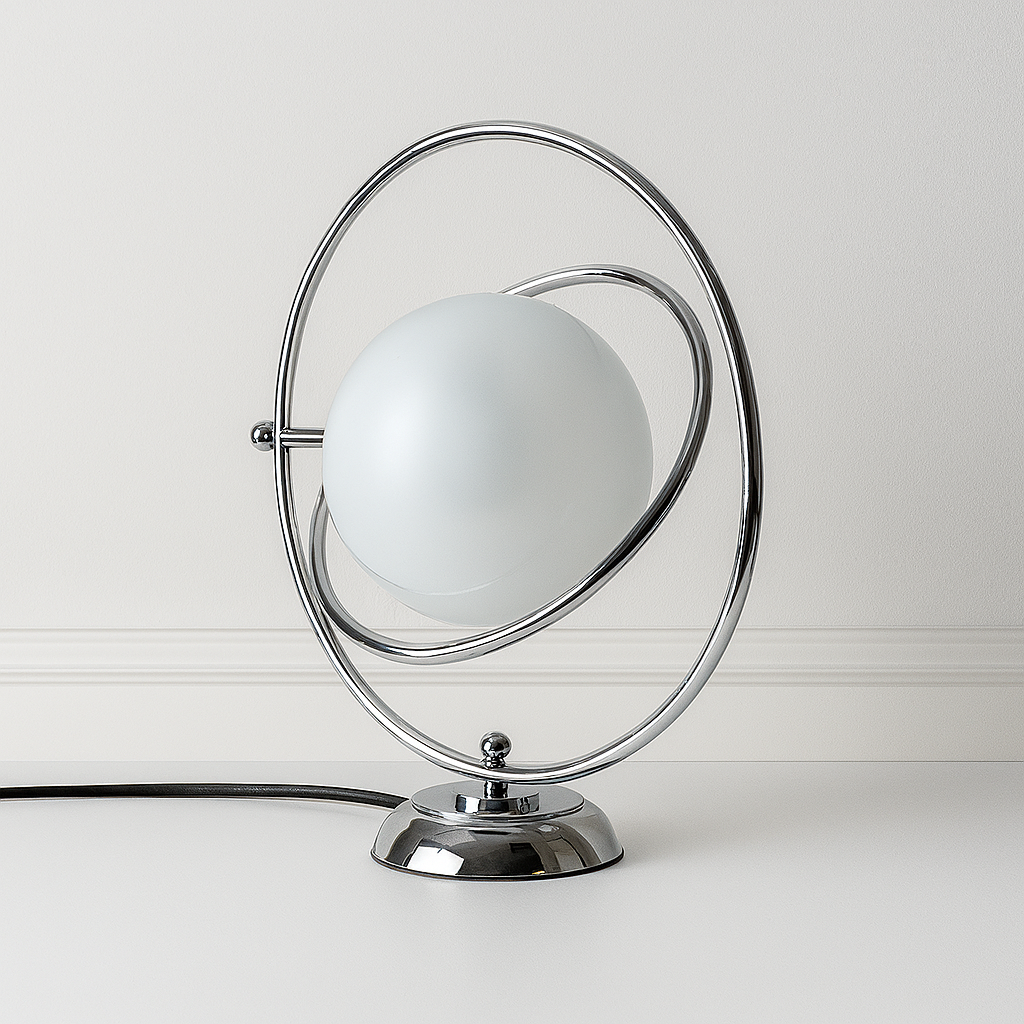 Luminária de Mesa Abajur Moderna Minimalista Metal Clione