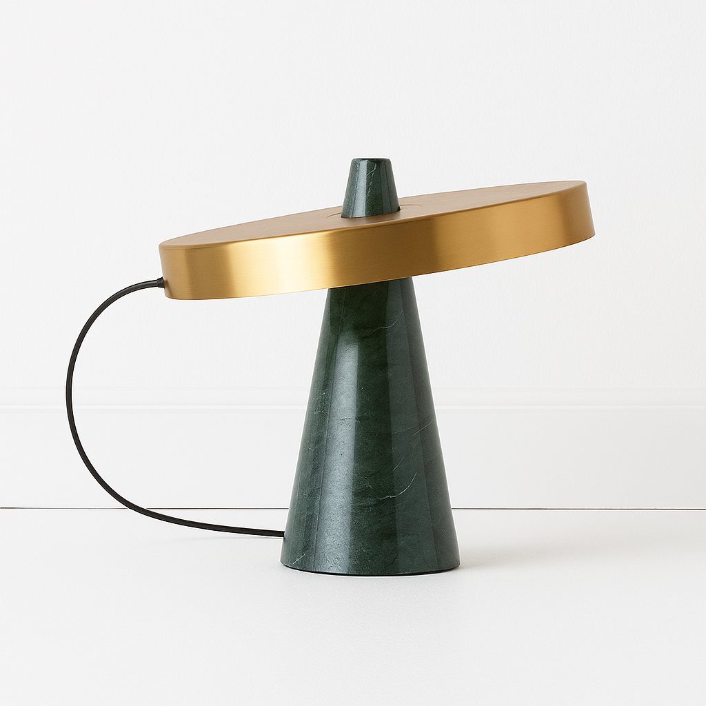 Luminária de Mesa Abajur Moderna Minimalista LED Metal Joull