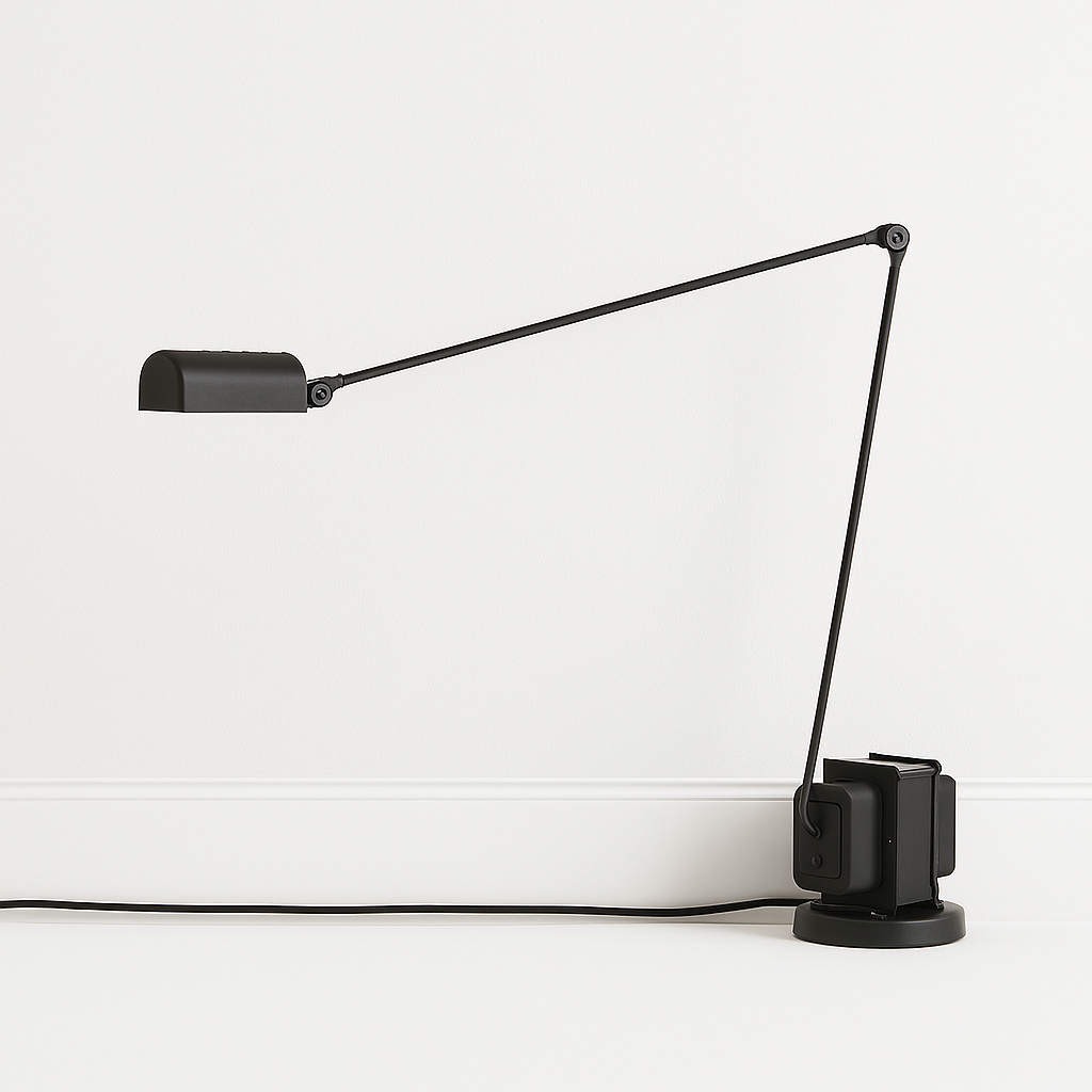 Luminária de Mesa Moderna Minimalista LED Articulada Metal Gattore