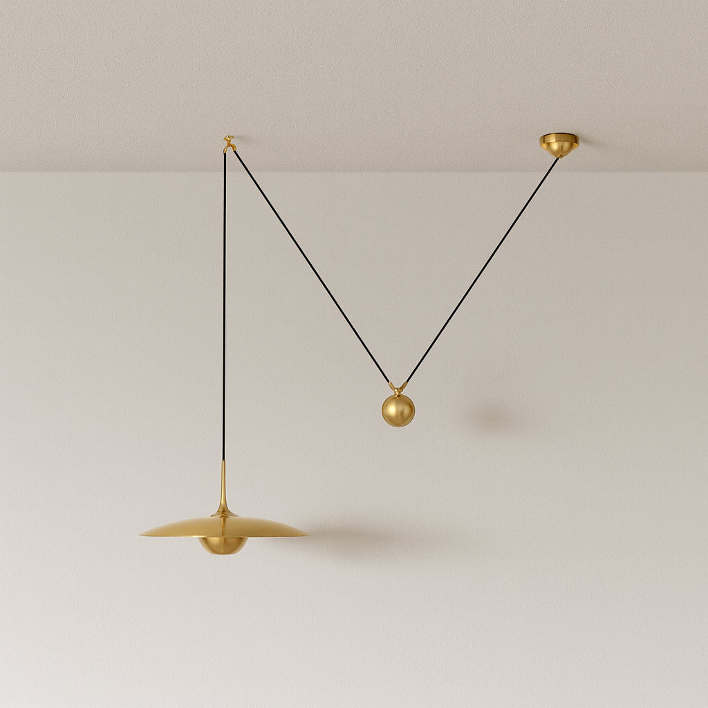 Luminária Pendente Moderna Minimalista Metal Soliti