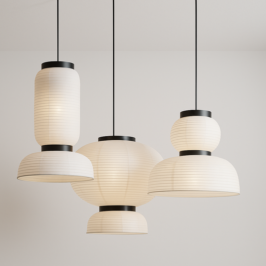 Luminária Pendente Moderna Minimalista Japan Akari