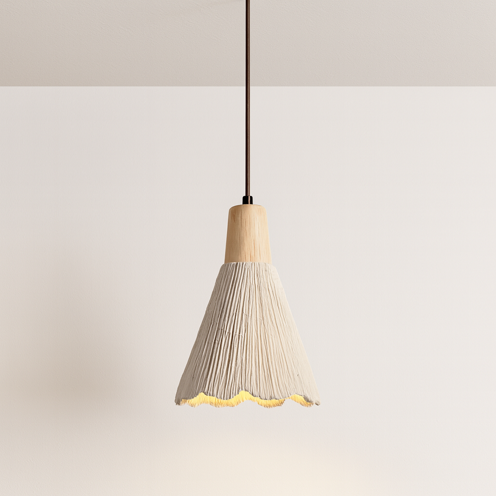 Luminária Pendente Moderna Minimalista Concreto Camargie
