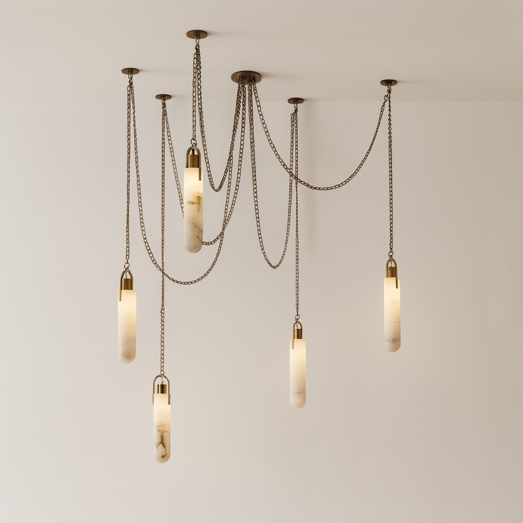 Luminária Pendente Moderna Minimalista Metal Gonzalle