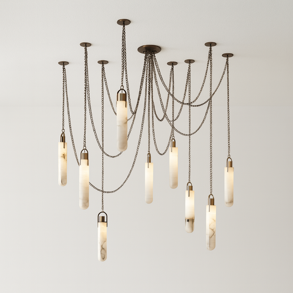 Luminária Pendente Moderna Minimalista Metal Gonzalle