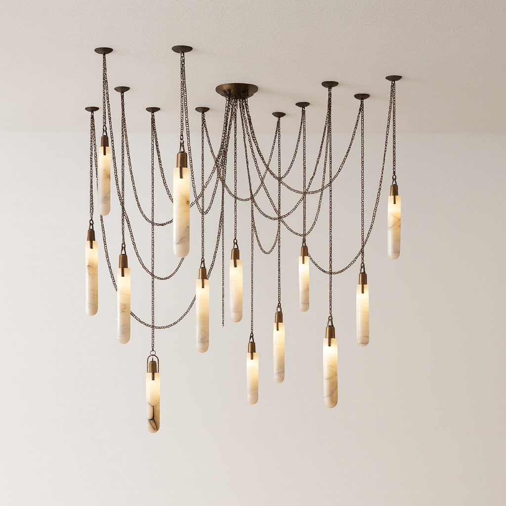 Luminária Pendente Moderna Minimalista Metal Gonzalle