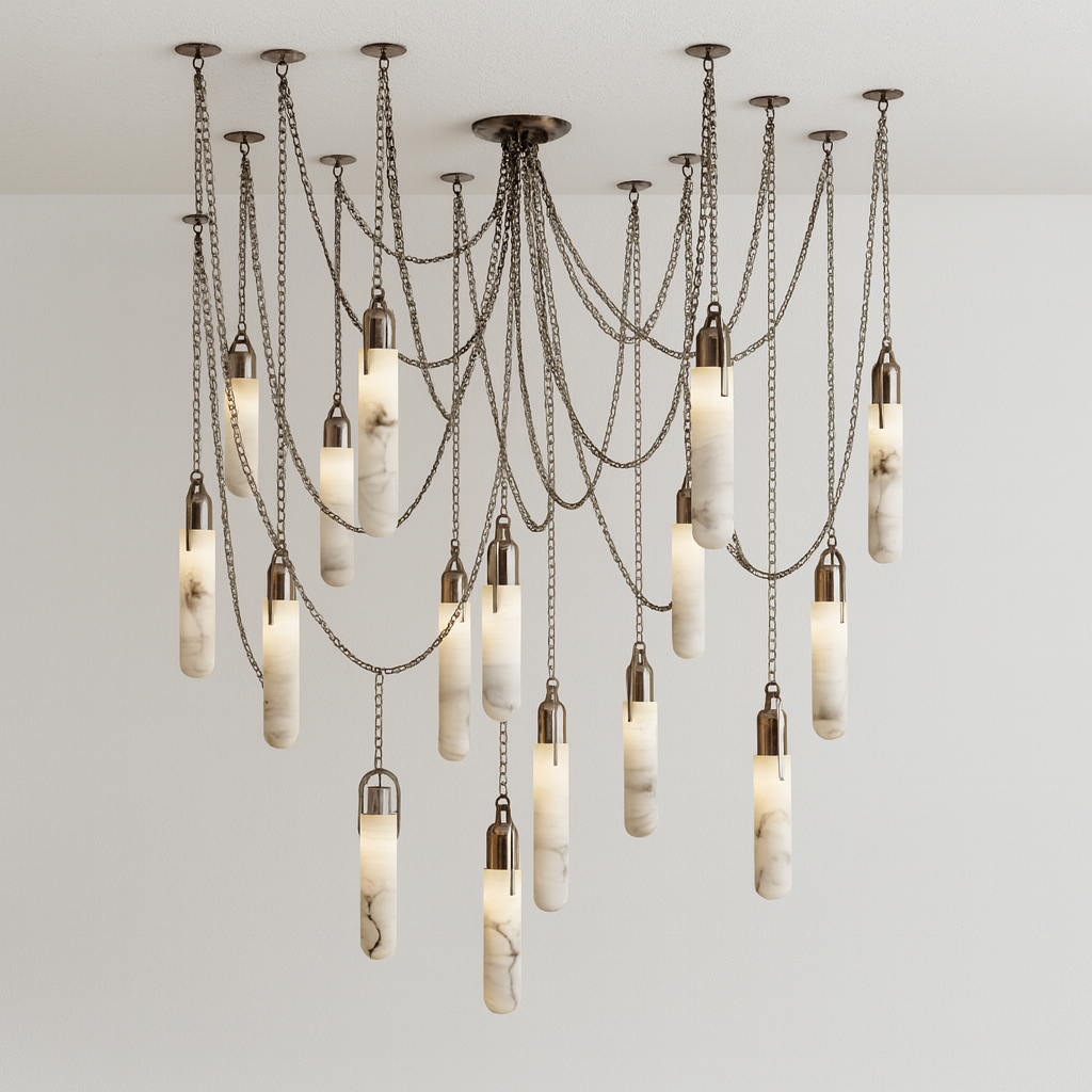 Luminária Pendente Moderna Minimalista Metal Gonzalle