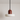 Luminária Pendente Moderna Minimalista Vidro Metal Fahama