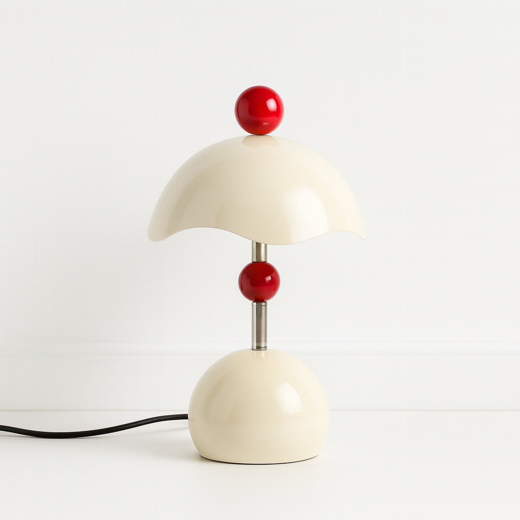 Luminária Abajur Moderna Minimalista LED Metal Oru