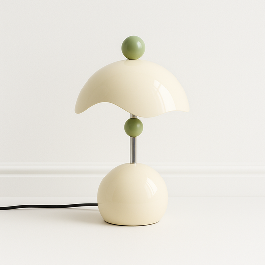 Luminária Abajur Moderna Minimalista LED Metal Oru