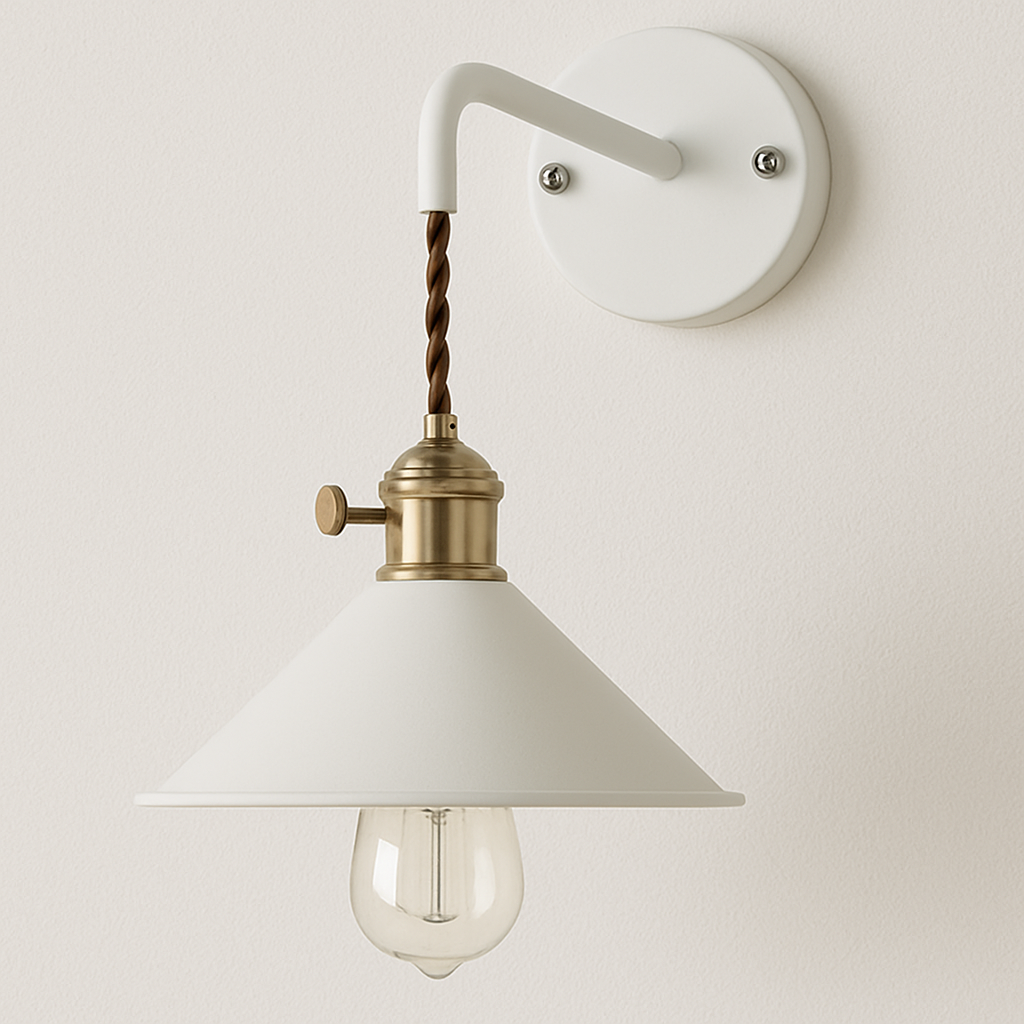 Luminária Arandela Moderna Minimalista Metal Chic