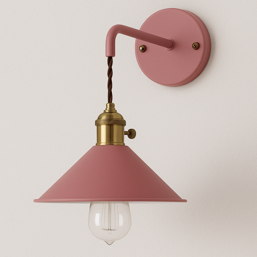 Luminária Arandela Moderna Minimalista Metal Chic