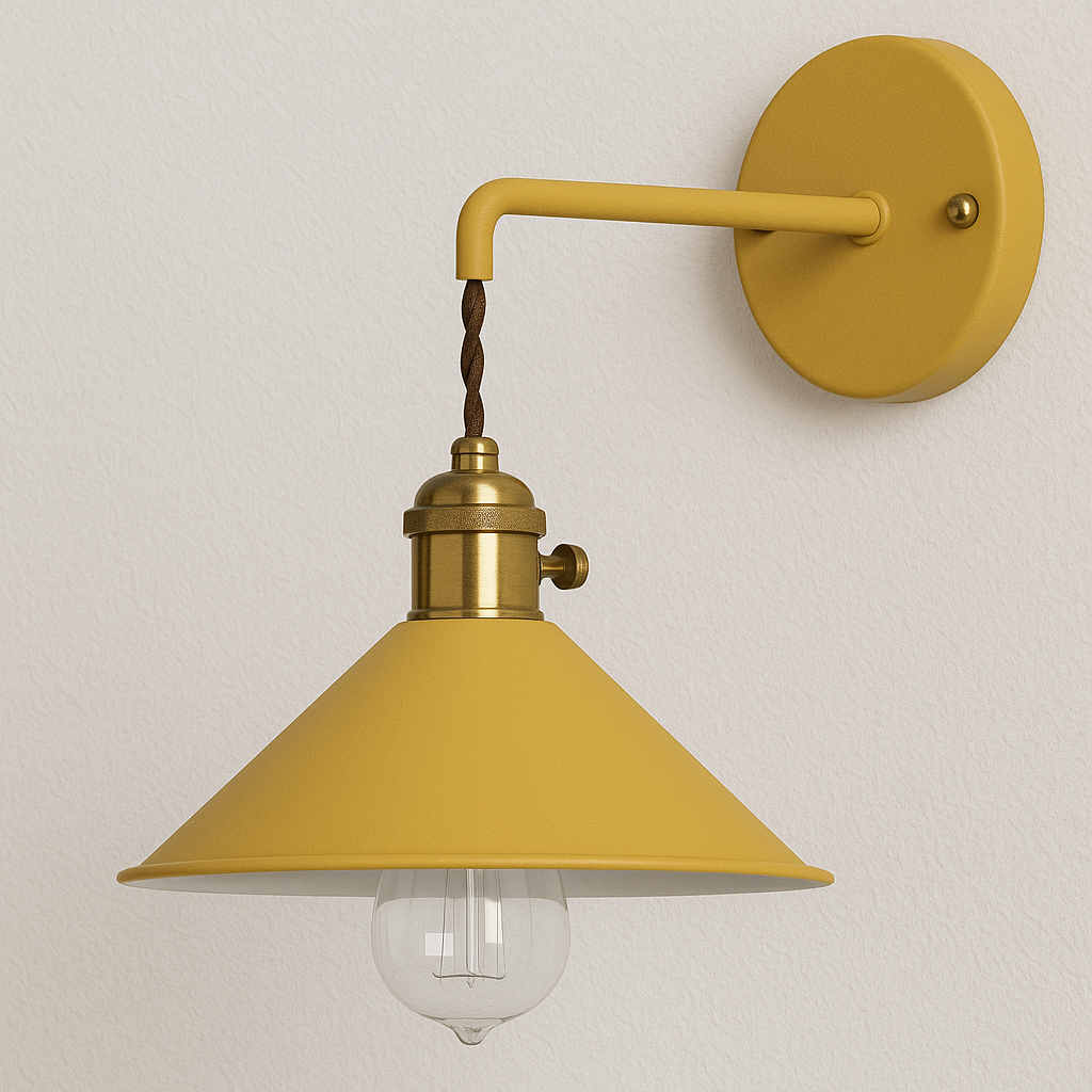 Luminária Arandela Moderna Minimalista Metal Chic