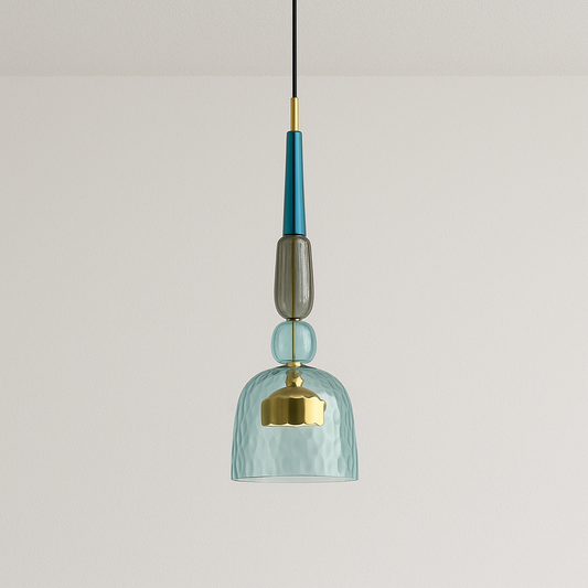 Luminária Pendente Moderna Minimalista LED Vidro Lumière