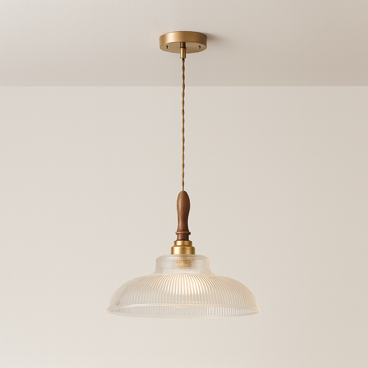 Luminária Pendente Moderna Minimalista Vidro Ieva