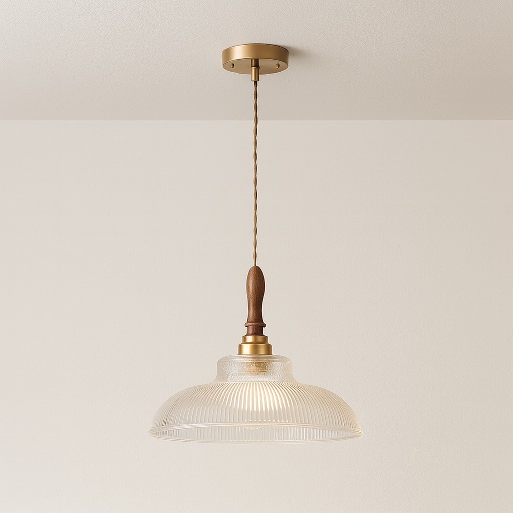 Luminária Pendente Moderna Minimalista Vidro Ieva