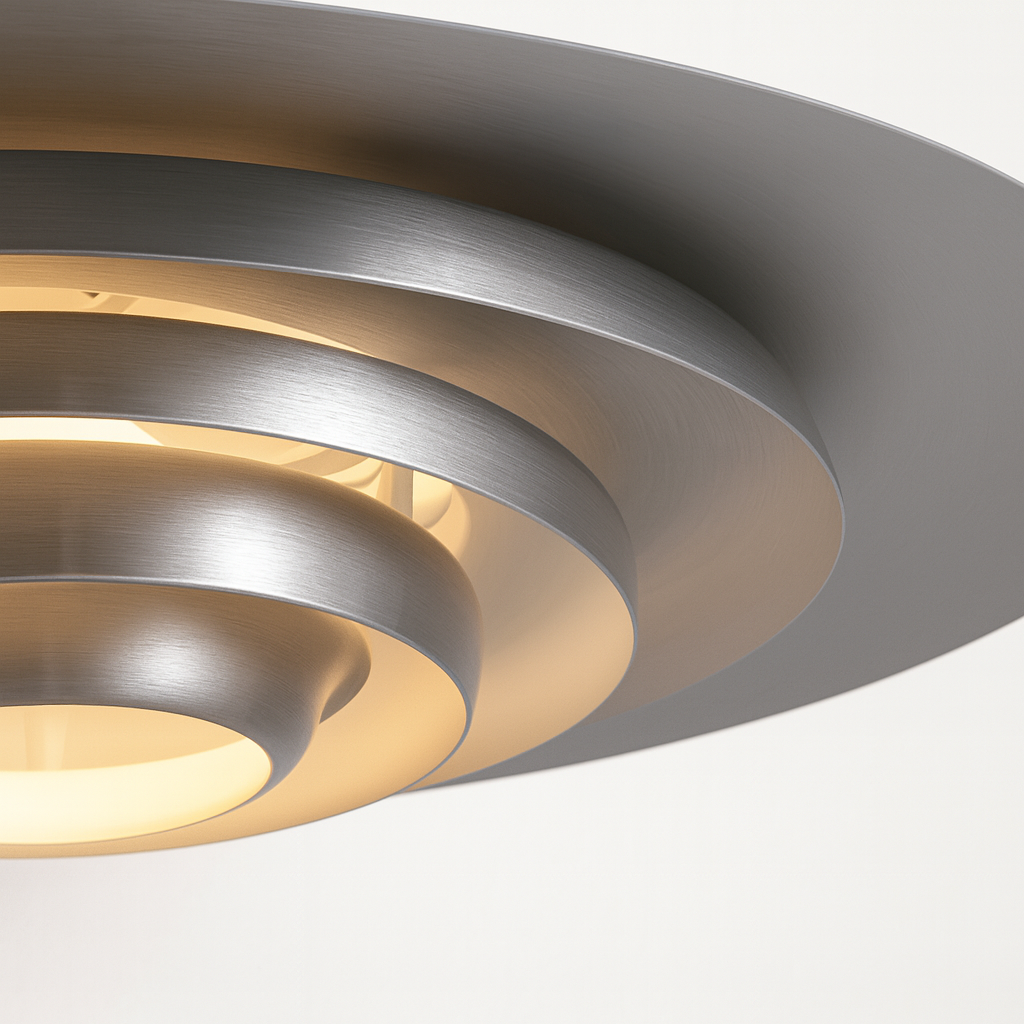 Luminária Pendente Moderna Minimalista Metal Coute